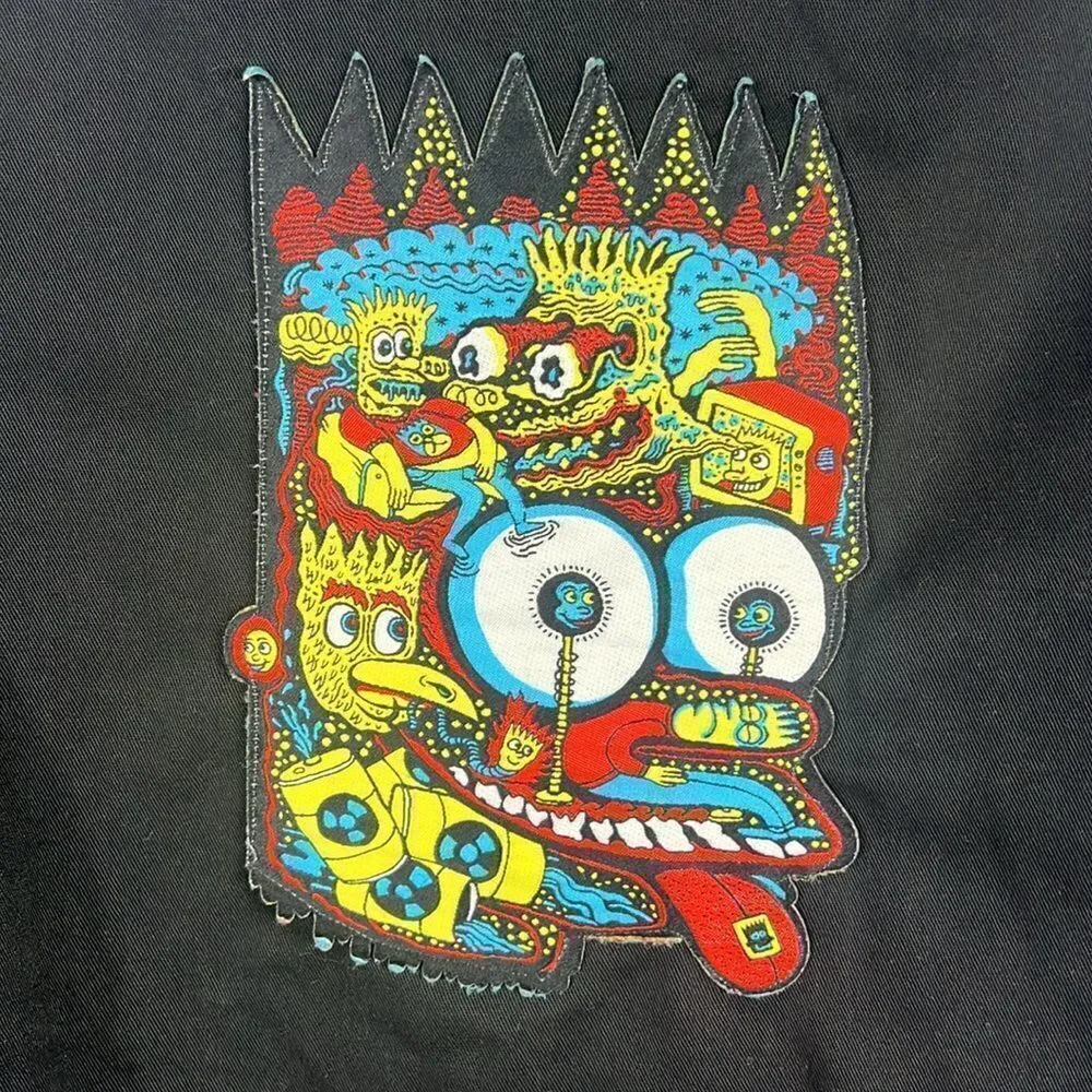 🔥🔥 True Vintage SIMPSON’s BART SIMPSON x  DICKIES Jacket - Sz M - VERY RARE!!!